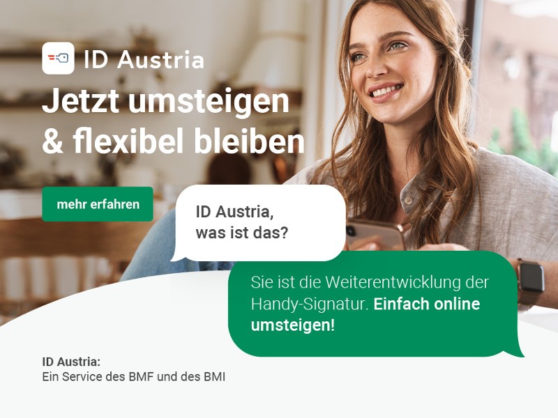Die Handy-Signatur wird zur ID Austria – Jetzt online umsteigen