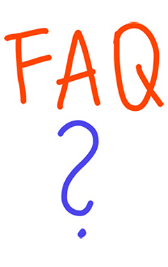 Symbolbild mit Schriftzug "FAQ?"